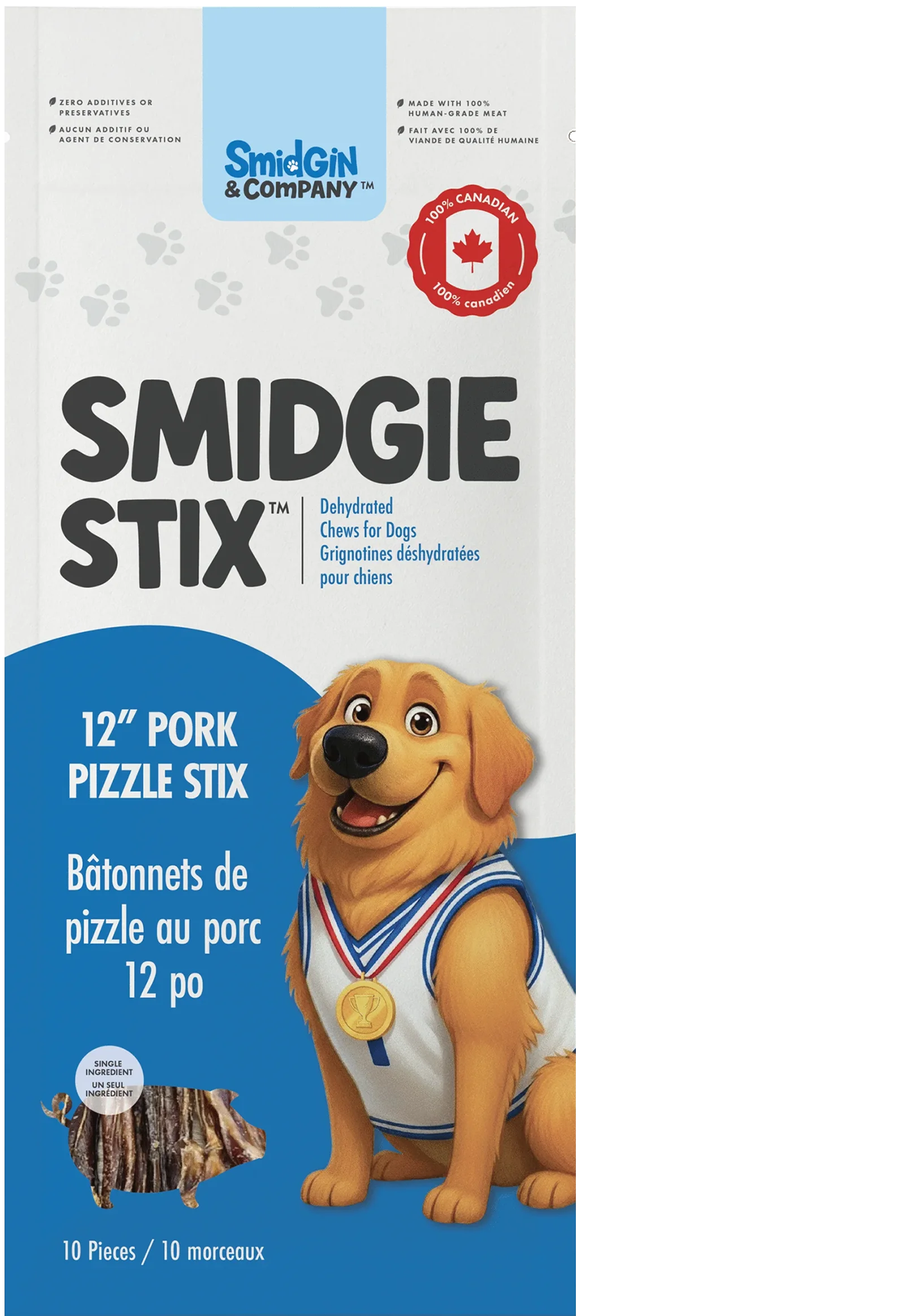 12 inch pork pizzle sticks