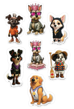 Drool Approval Team Sticker Pack