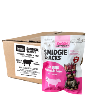 Beef Lung Bites - 20g Sample Pouches (24 Pkg/Case)